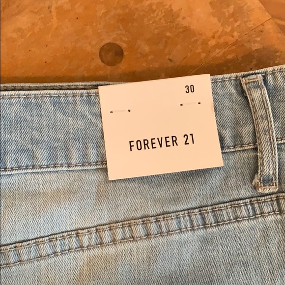 NWT FOREVER 21 DENIM SKIRT - Picture 4 of 5